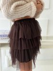 Women's skirt GLR017 - brown