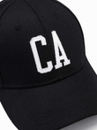 Men's baseball cap H173 - black