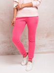 Women's sweatpants PLR001 - dark pink