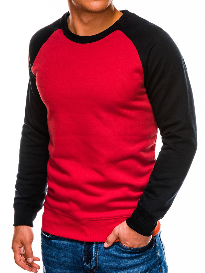 Men's sweatshirt - red B980