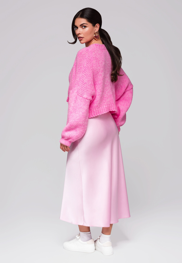 Sweter damski LW-SWCD-0105 - pink