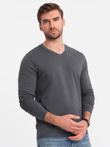Zestaw longsleeve męski V-NECK - mix 2-pak V9 Z41