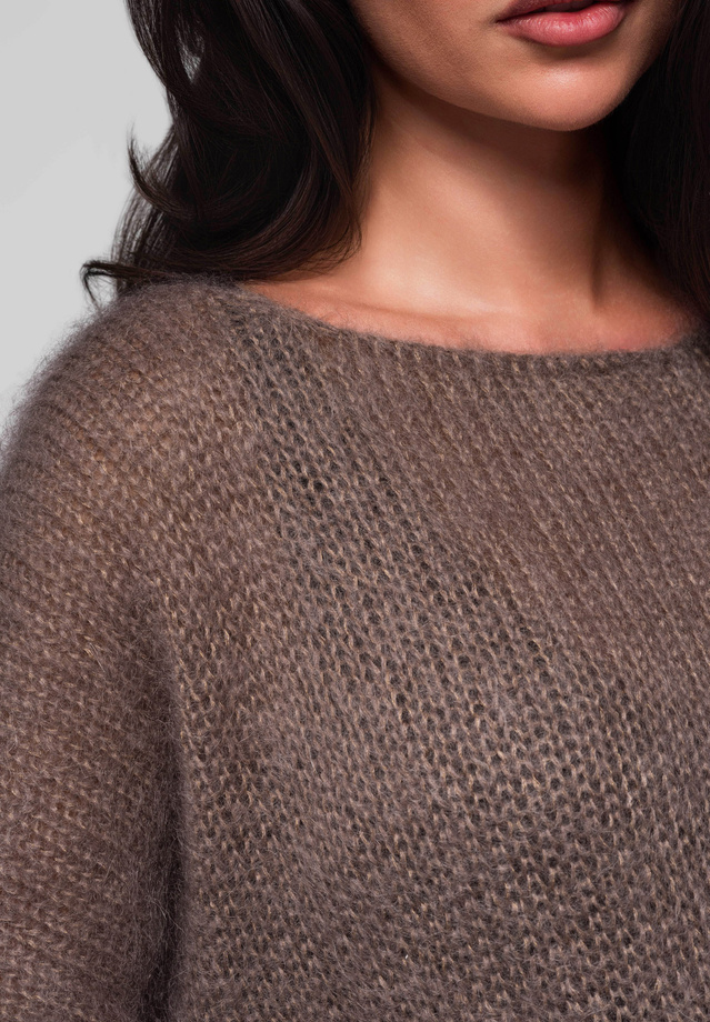 Women's cardigan LW-SWCD-0113 - mocha