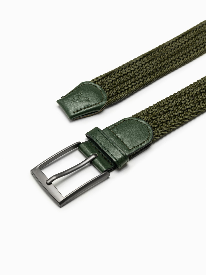 Pasek męski A830 - khaki