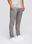 Men's sweatpants with unlined leg - gray V8 OM-PABS-0206