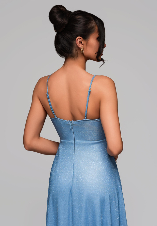 Evening dress LA-OM-DLR154 - light blue