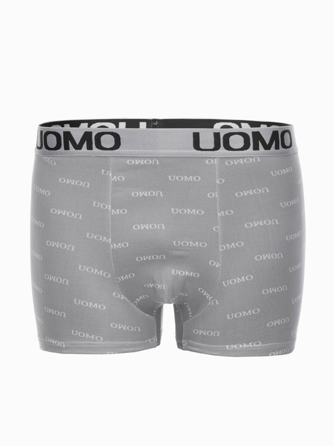 Men's boxer shorts U144 - grey