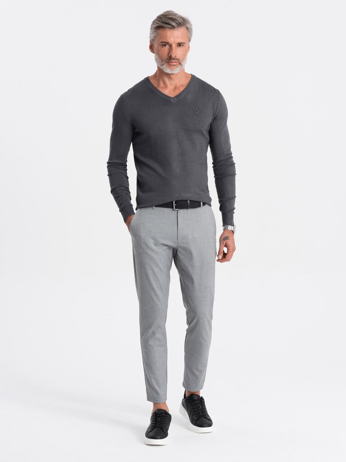 Men's sweater - dark grey E191