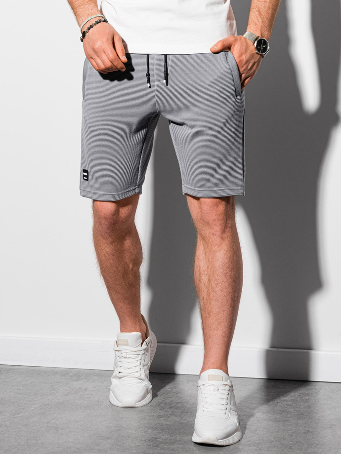 Men's sweatshorts - grey W294