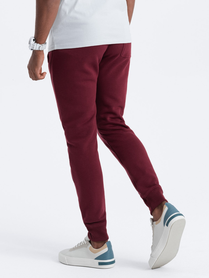 JOGERRY men's sweatpants - maroon V9 OM-PABS-0134