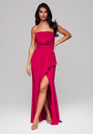 Evening dress LA-OM-DLR201 - dark pink