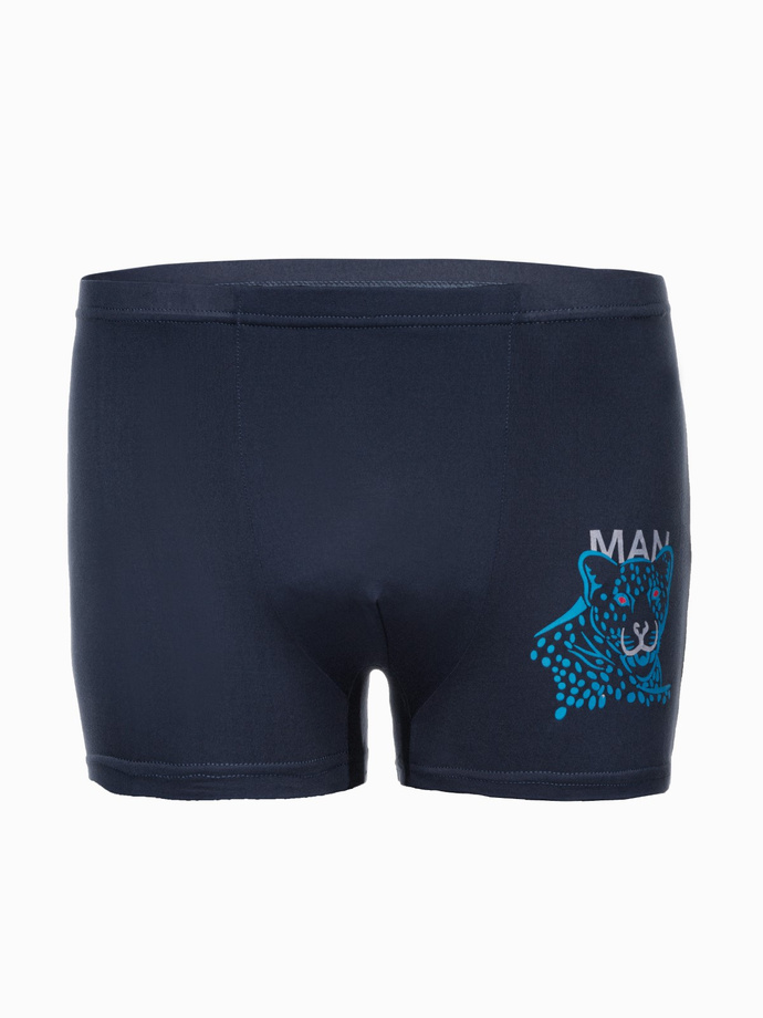 Men's boxer shorts U519 - navy blue