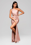 Evening dress LA-OM-DLR222 - pink