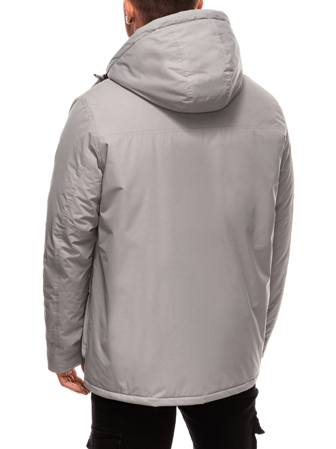 Men's winter jacket C530 - grey