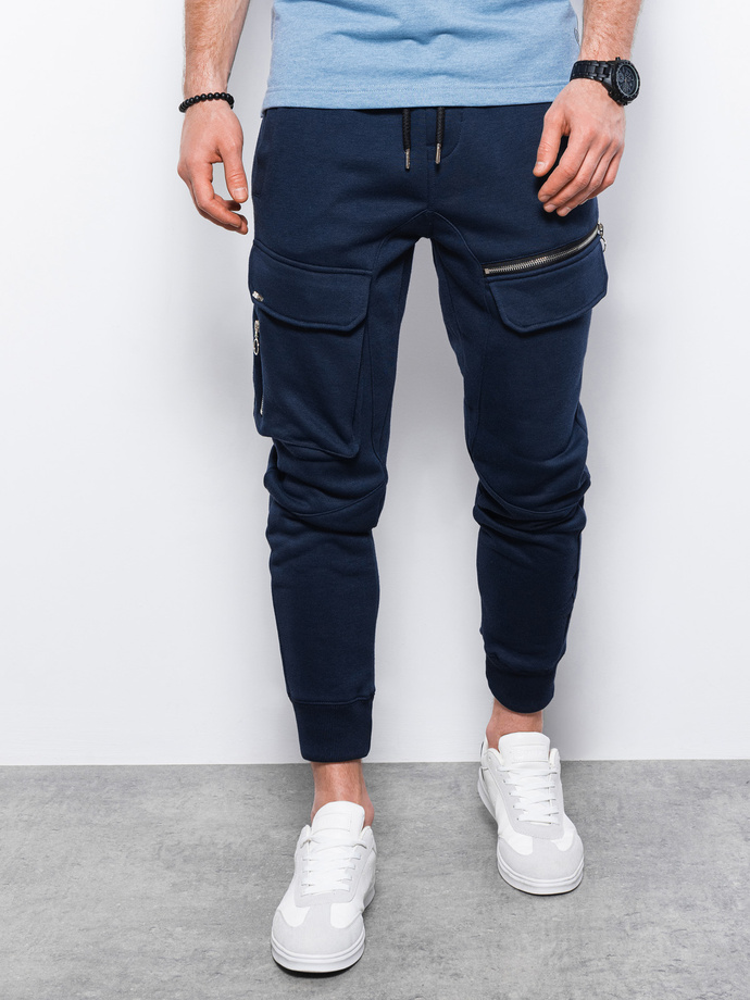 Men's sweatpants - navy P905