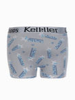 Men's boxer shorts U476 - grey