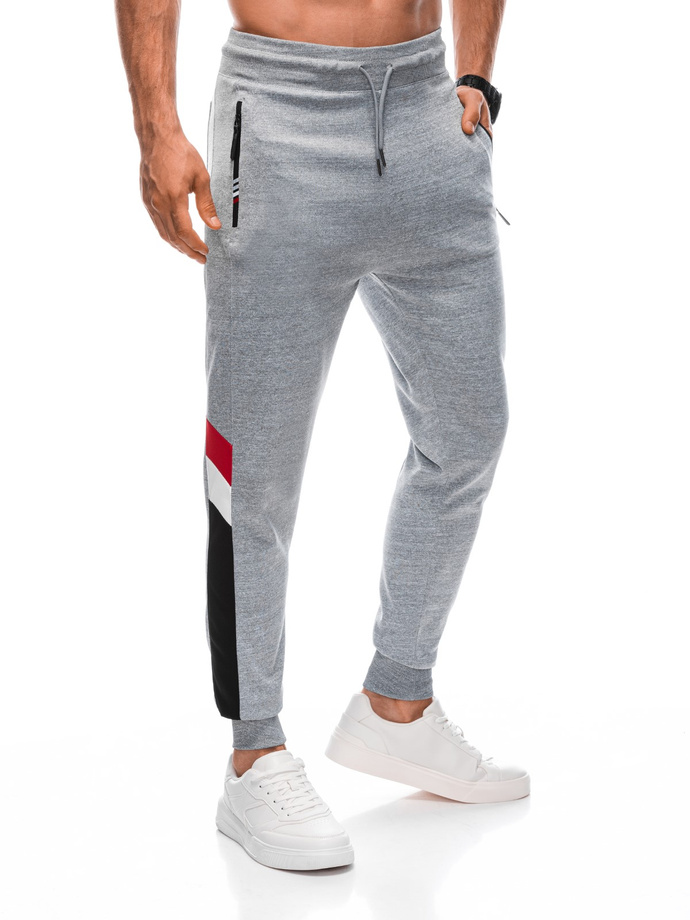 Men's sweatpants P1392 - grey