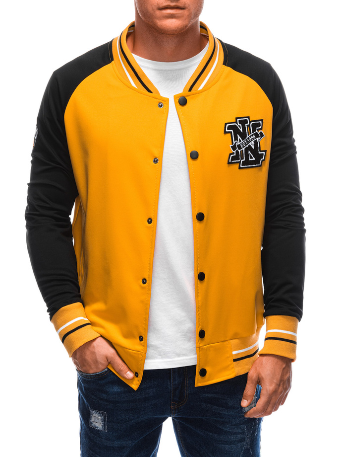 Men's sweatshirt B1610 - yellow