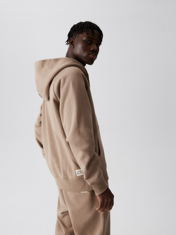 Men's sweatshirt ATH ZH 223 B1573 - mokka