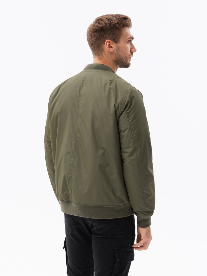 Men's bomber jacket - olive V2 C538