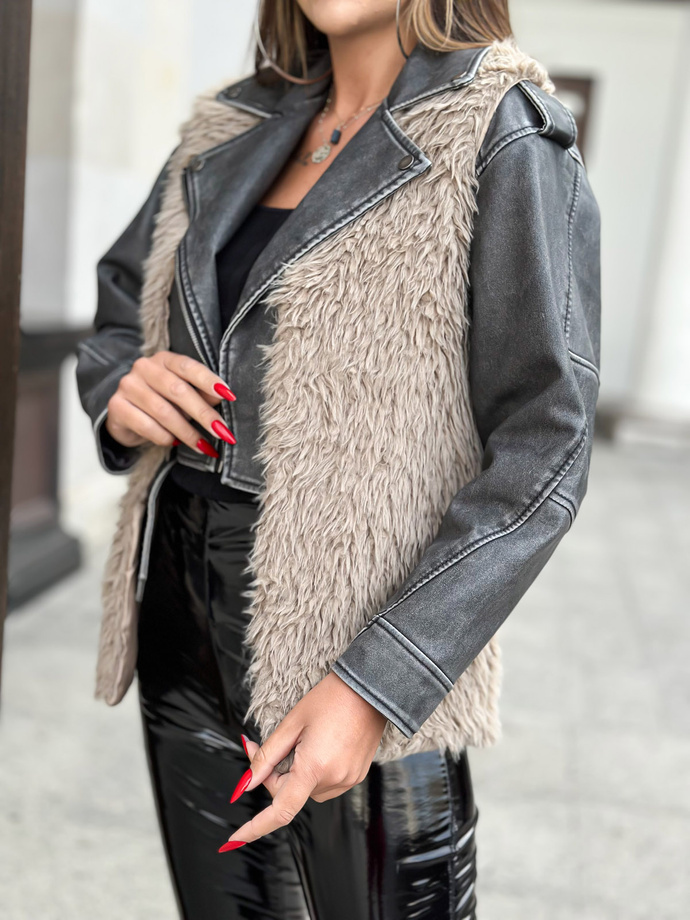 Women's vest VLR009 - beige