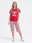 Women's pyjamas ULR279 - red