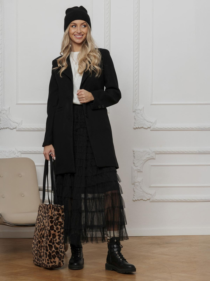 Women's coat CLR037 - black