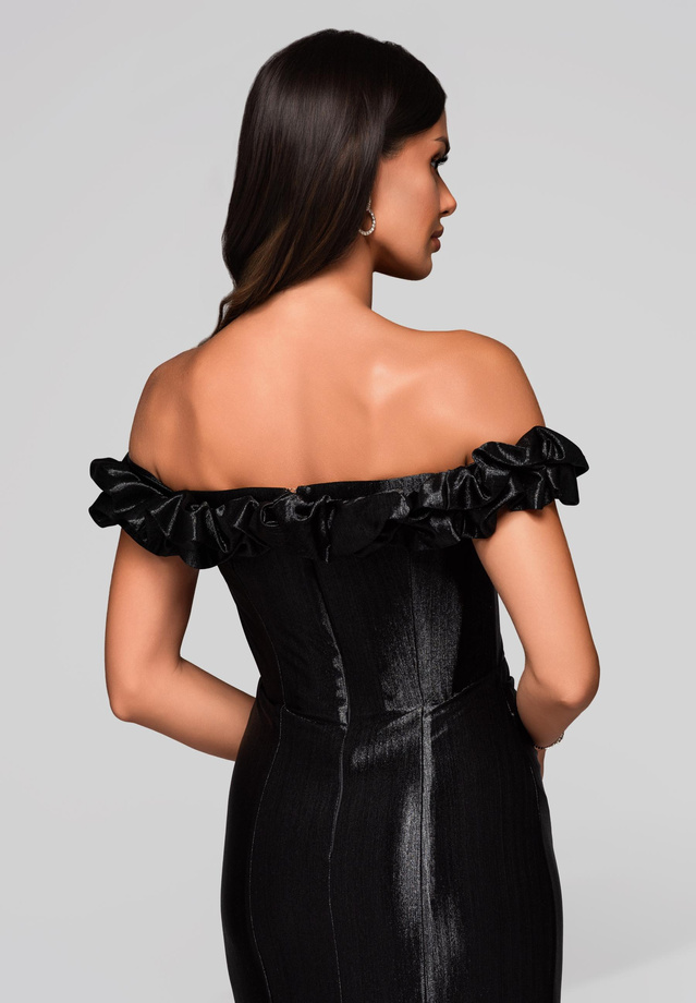 Evening dress LA-OM-DLR213 - black