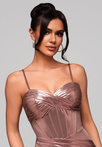 Evening dress LA-OM-DLR158 - pink