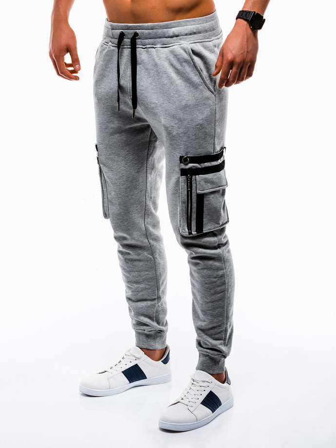 Men's sweatpants - grey P732