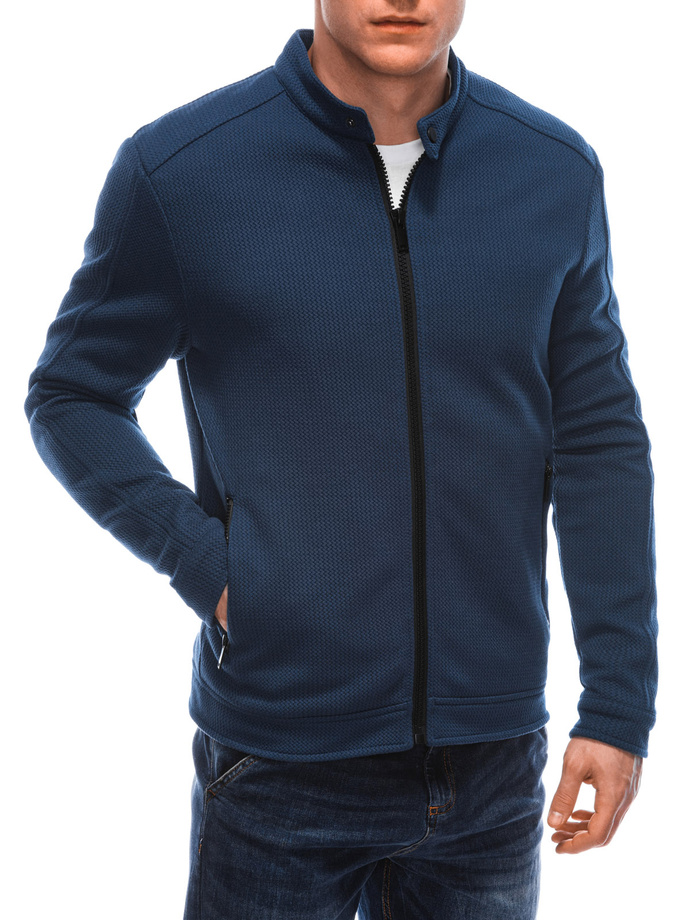 Men's transitional jacket EM-JANP-0100 - navy blue V5