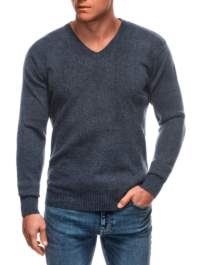 Men's sweater E246 - navy