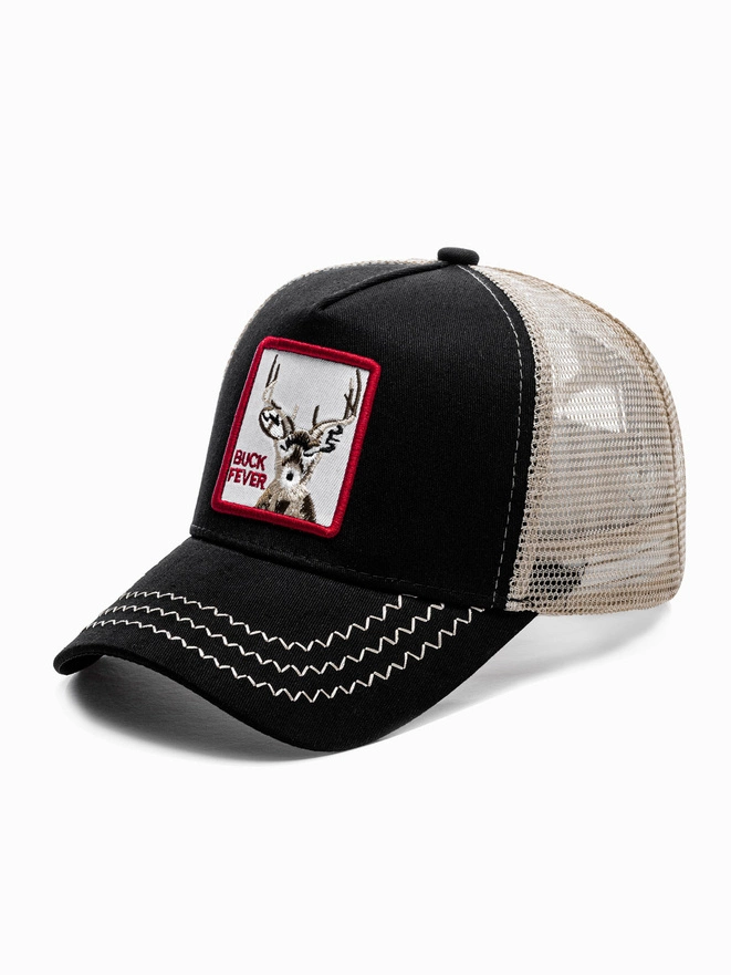 Men's cap H152 - black