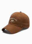 Men's cap H149 - brown
