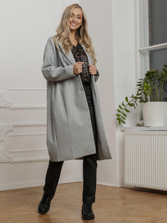 Women's coat CLR036 - gray