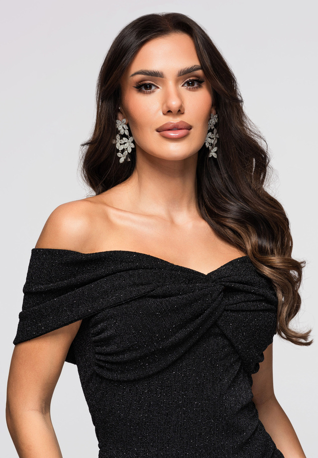 Evening dress LA-OM-DLR264 - black