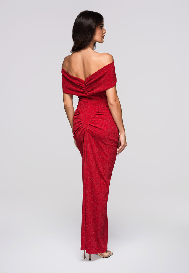 Evening dress LA-OM-DLR264 - red