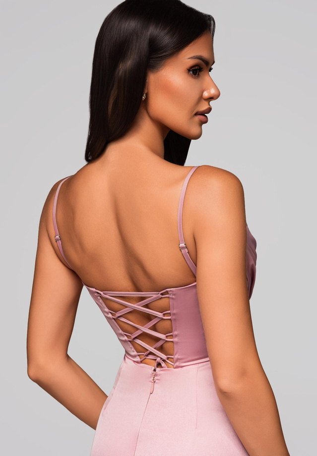 Evening dress LA-OM-DLR224 pink