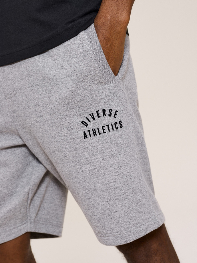 Men's shorts ATH SH W425 - gray melange