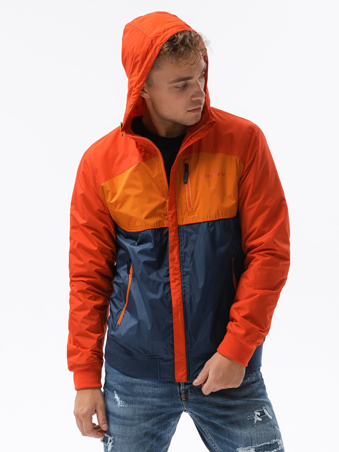 Men's sports jacket - orange V3 C447