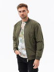 Men's bomber jacket - olive V2 C538