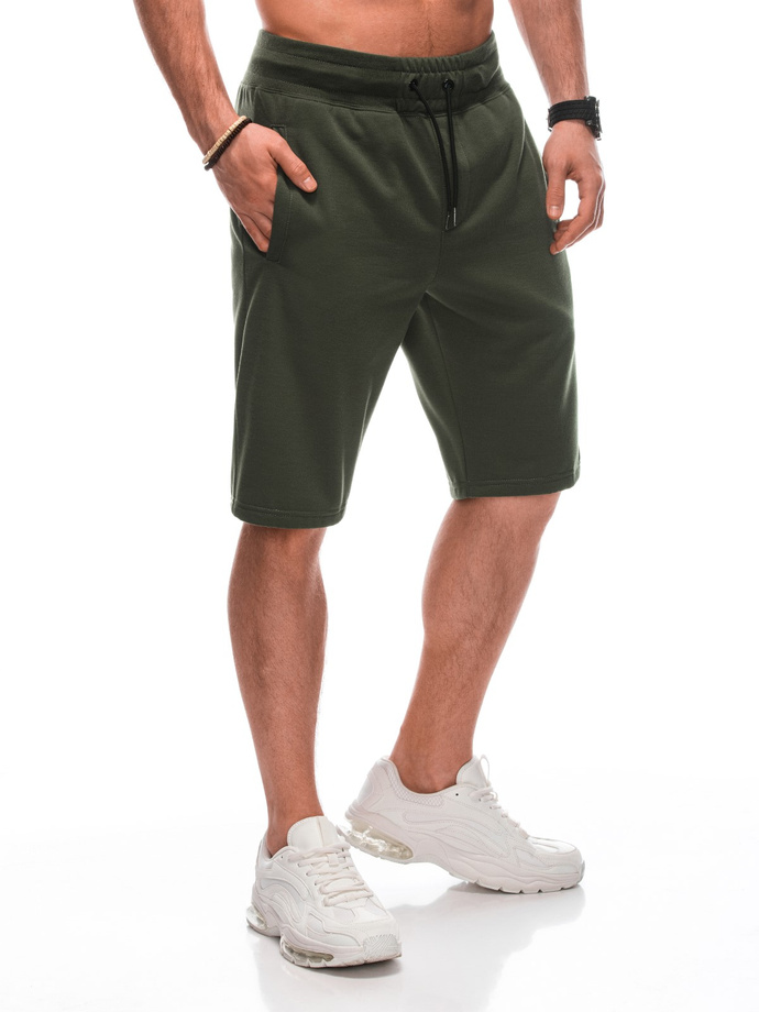 Men's sweatshorts EM-SRBS-0101 V-2 - olive