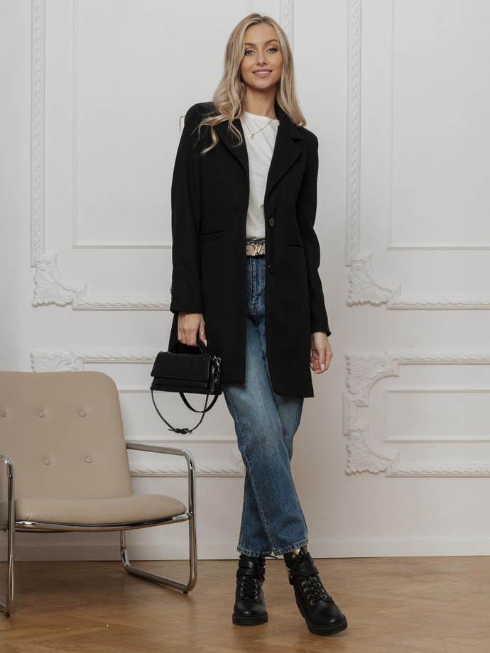 Women's coat CLR037 - black