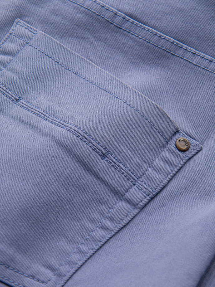 Szorty męskie CHINO - jasnoniebieskie V15 OM-SRDS-0103