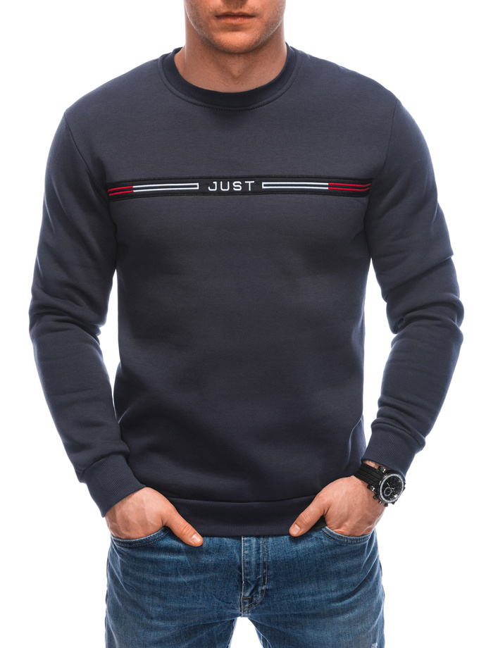 Men's sweatshirt B1664 - dark grey