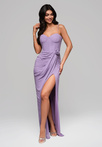 Evening dress LA-OM-DLR145 - violet