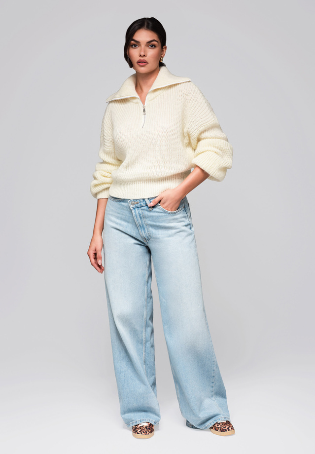 Sweter damski LW-SWSW-0114 - ecru