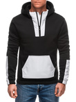 Men's zip-up sweatshirt B1696 - black