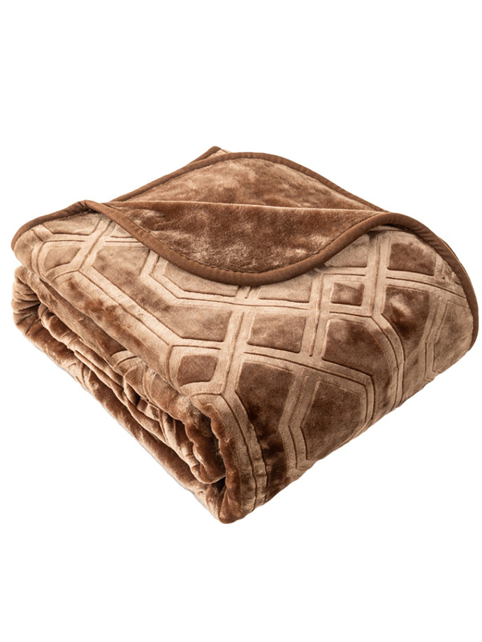 Vito Blanket 160x200 A436 - brown