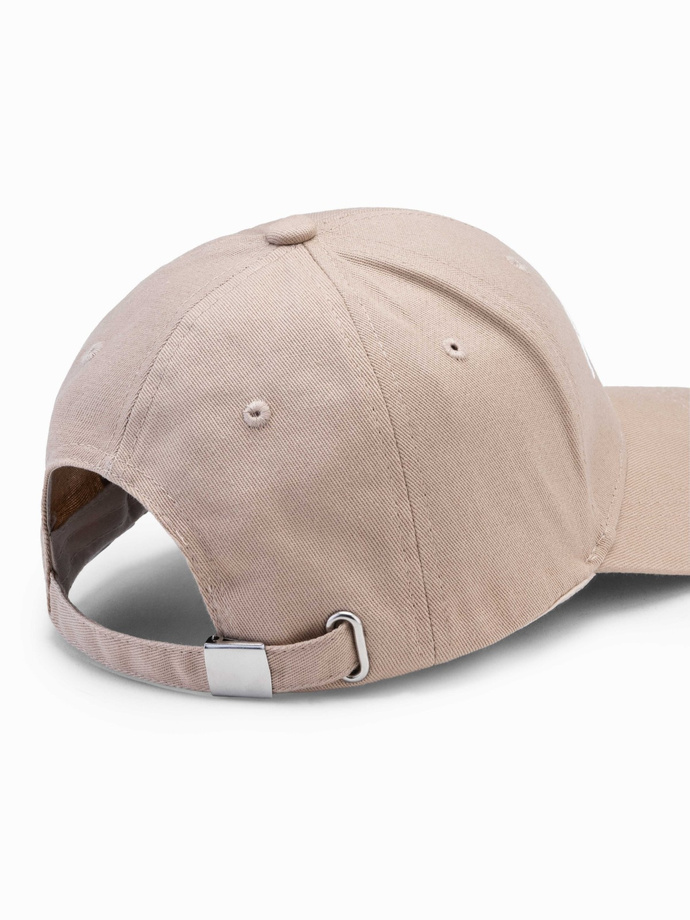 Men's baseball cap H177 - beige